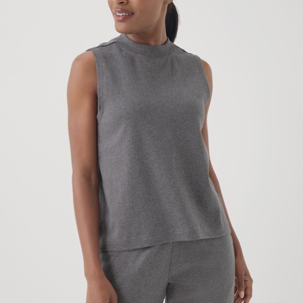 Pact organic airplane mock neck shell